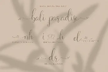 Naibacarte Script font