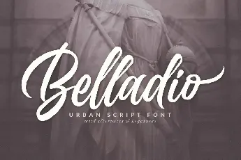 Belladio font