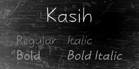 Kasih font