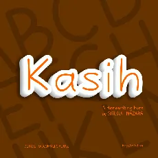 Kasih font