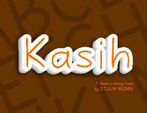 Kasih font