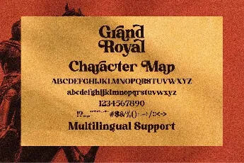 Grand Royal font