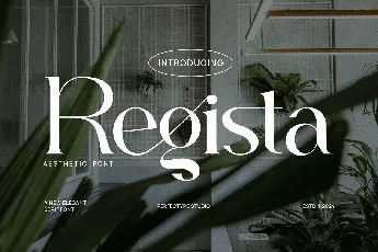 Regista font