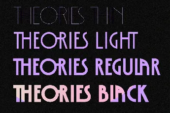 Theories font