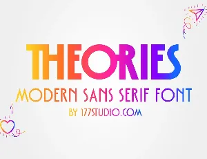 Theories font