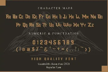 Blades font