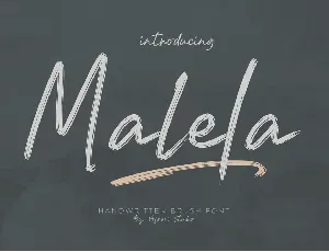 Malela font