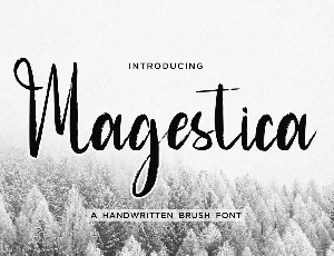 Magestica font