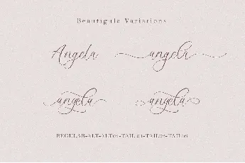 Beautigula font