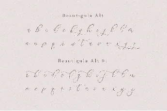 Beautigula font