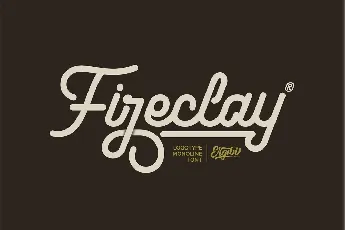 Fireclay font