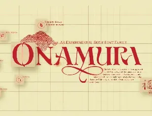 Onamura font