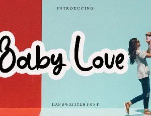 Baby Love font