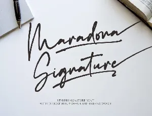 Maradona font