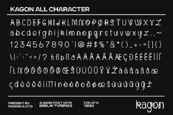 Kagon font