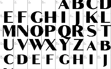 Croco font