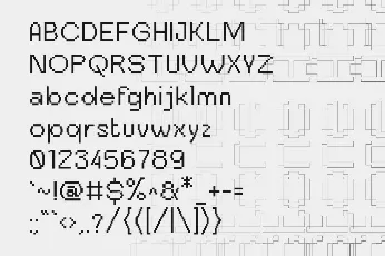 Bitend DEMO font