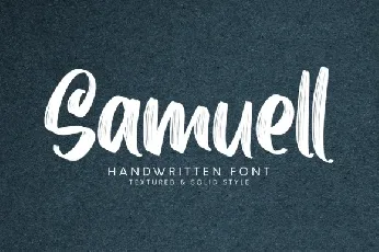 Samuell Brush Script font