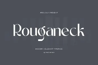 Rouganeck font