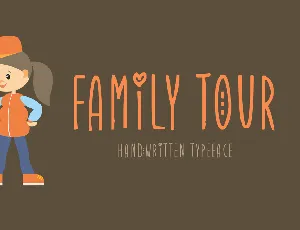 Family Tour font