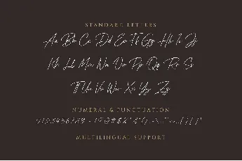 Handsta Signature font