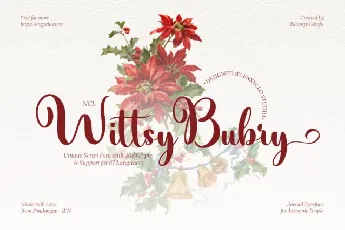 NCL Wittsy Bubry font