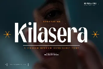 Kilasera Personal Use font