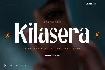 Kilasera Personal Use font