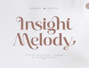 Insight Melody font