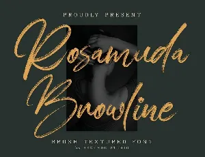 Rosamuda Browline font