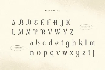 Algebra font