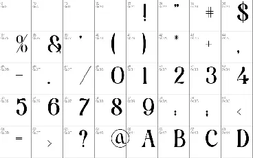 Algebra font