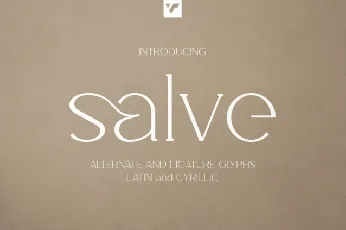 Salve font