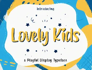 Lovely Kids font