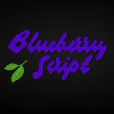 Blueberry Script PERSONAL USE font