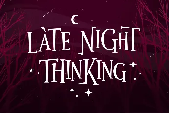 Wonder Night font