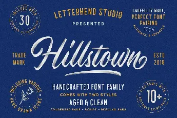 Hillstown Collection font