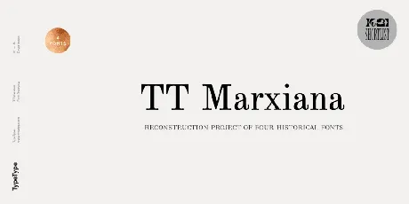 TT Marxiana Trial font