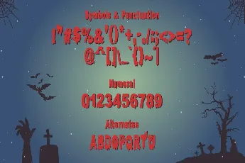 Dead Alone Free Trial font