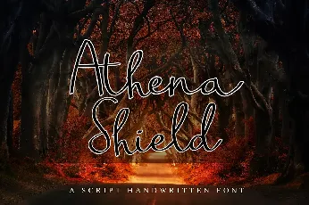 Athena Shield font