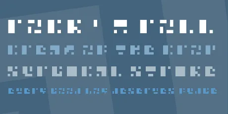 Microfuture font