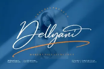 Dellyani font