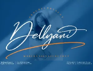 Dellyani font