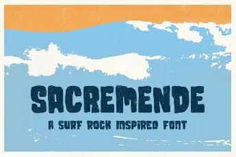 Sacremende Display font