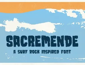 Sacremende Display font