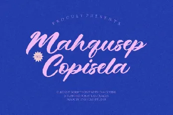 NCL Mahqusep Copisela font