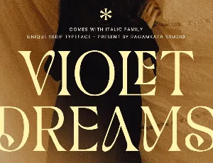 Violet Dreams DEMO font