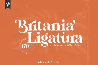 Britania Ligatura font