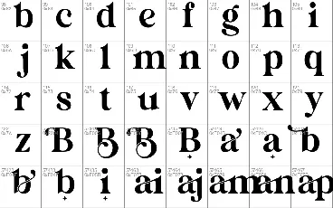 Britania Ligatura font