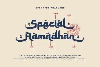 Special Ramadhan font